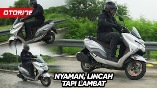 Suzuki Burgman Street 125 EX  Impresi Riding Pertama  OtoRider [upl. by Sirahs276]