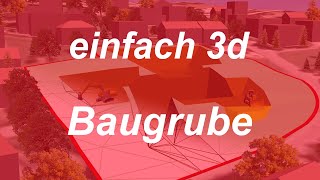 einfach 3d Baugrube [upl. by Fremont]