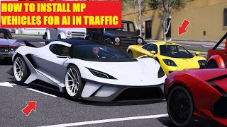 How To Install DLC Vehicles For AI Traffic  gtav gta5mods [upl. by Banks987]