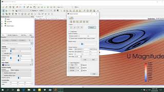 ParaView Tutorial Velocity contour and streamlines [upl. by Weywadt687]