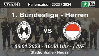 06012024  1 Bundesliga Hallenhockey Herren  SWN vs RWK  Livestream [upl. by Burd]