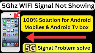 How to Fix 5 GHz WIFI Signal Not Showing up on your Android [upl. by Sumedocin533]