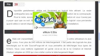 Télécharger et installer eMule v 050 [upl. by Ballard]