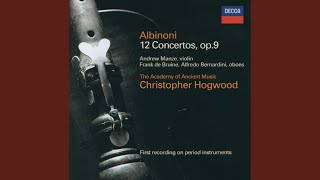 Albinoni Concerto a 5 in G minor Op 9 No 8 for Oboe Strings and Continuo 3 Allegro [upl. by Asirem261]