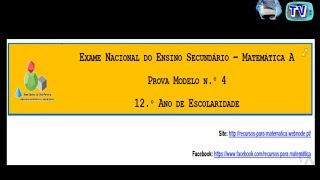 Progressões Geometricas e limites notaveis Exame Matemática 12º ano Prova Modelo 4 Q5 [upl. by Uzziel]