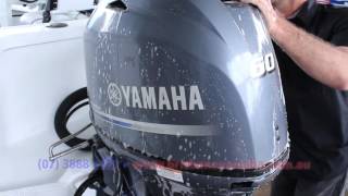 How to flush your motor  presented by Brisbane Yamaha [upl. by Eelta764]