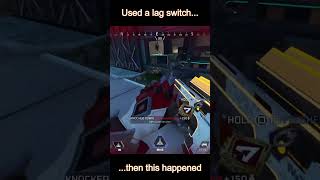 lag switch works apexlegends apex apexlegendsclips algs apexclips apexlegendsclipsdaily [upl. by Absalom]