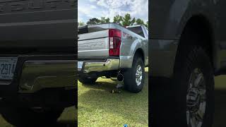 F250 Powerstroke deleted 5in hiss tune powerstroke f250 deleted ford diesel coldstart [upl. by Gratianna680]