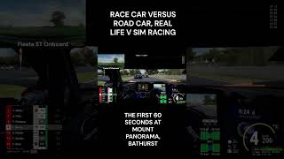 Bathurst in real life v Bathurst on the sim bathurst12hr fiestast [upl. by Winthrop180]