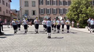 Le Téméraire Fanfare du 27e Bataillon de Chasseurs Alpins  Hommage à Jean Moulin et au CNR [upl. by Assiar]