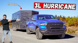 Ram 1500 3L HURRICANE Twin Turbo I6 Engine Review  CAN IT TOW [upl. by Notsirb276]