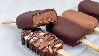 Magnum Ice Cream ONLY 3 Ingredients [upl. by Hareemas]