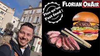 Un FAST FOOD BURGERBOUCHERIE qui se développe   Food Tour Poitiers VLOG 755 [upl. by Ancell]