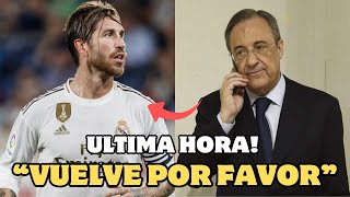 ÚLTIMA HORA SERGIO RAMOS VUELVE AL REAL MADRID [upl. by Hannahsohs79]