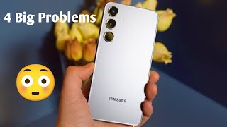 Samsung Galaxy S24 FE Problems Review  4 Big Problems [upl. by Enaitsirhc]