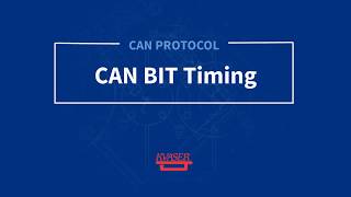 Kvaser CAN Protocol Course CAN Bit Timing Part 7 [upl. by Ado]