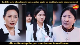 La fille a été abandonnée par sa mère après laccident mais a été adoptée par une femme travailleus [upl. by Josepha]