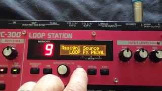 Switching drums on and off on the Boss RC300 [upl. by Aneek]