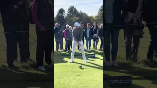 Rory McIlroy Driver Front On Swing Carnoustie 2024 golf golfswing [upl. by Luapnaej]