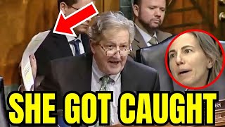 SHE GOT CAUGHT Senator John Kennedy RIPS Woke Judicial Nominee [upl. by Waldack]