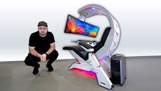 The Most Insane Workstation  Gaming Setup [upl. by Ursi]