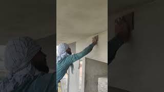 How to plaster vate regmar painting vrialshort construction trending [upl. by Laszlo]