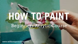 Beginners Acrylic Painting Course [upl. by Farman]