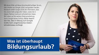 Was ist Bildungsurlaub DAATechnikum [upl. by Sej]