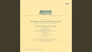 JS Bach Musical Offering BWV 1079  Ricercar a 6 [upl. by Harbour185]