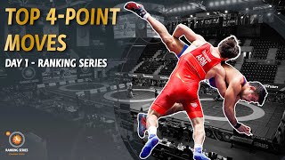 Top 4point moves of Day 1 from the Zagreb Open Ranking Series WrestleZagreb [upl. by Klinger]