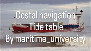 Costal navigation tide tables Persian language part1 [upl. by Kirstyn164]