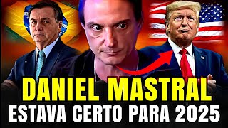 URGENTE  DANIEL MASTRAL AVISOU QUE TRUMP IRIA VOLTAR EM 2025 E NINGUÉM OUVIU [upl. by Cherise]