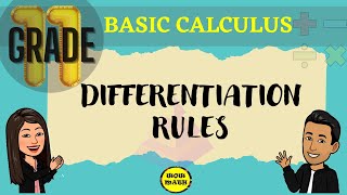 DIFFERENTIATION RULES  BASIC CALCULUS [upl. by Moir]