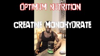 OPTIMUM NUTRITION MICRONIZED CREATINE MONOHYDRATEREVIEW AND TEST [upl. by Ylellan]