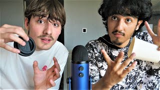 FASTEST ASMR COLLAB EVER ft TomASMR [upl. by Ycrep981]