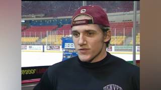 Matt Carle Wins the Hobey Baker Award  Alaska Sports Hall of Fame Moment [upl. by Akenahs]