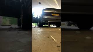 BMW E30 325i Eisenmann exhaust edelstahl auspuff straight pipes VERY LOUD [upl. by Yelsnia]