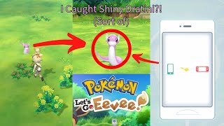 I Sort of Caught Shiny Dratini  Pokémon Lets Go Pikachu and Lets Go Eevee pokemongo [upl. by Fante]