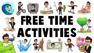 Free Time Activities and Hobbies in English  English Vocabulary [upl. by Groot]