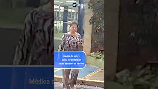 Médica diz bater o ponto e ir embora por causa da creche do cachorro  SBT Brasil 221024 [upl. by Retnuh989]