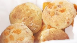 Eggless Scones amp Cheese Scones  3Ingredient NoButter LowCalorie 치즈 스콘 만들기 [upl. by Jennifer]