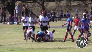 School Rugby Action  1st Ligbron vs Ermelo 280516 [upl. by Adey]