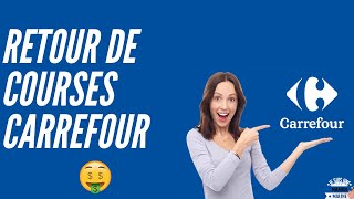 Retour de Courses Carrefour  Gratuit [upl. by Wightman]