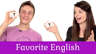 English Topics  Alisha and Michaels Favorite English [upl. by Sternlight498]