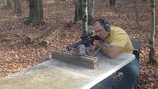 AR15 Mag Dump at 200 yards 556 ammo [upl. by Otreblanauj]