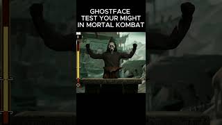 Ghostface Test Your Might Failure in Mortal Kombat shorts mk1 [upl. by Clute]