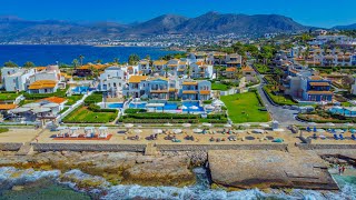 Anissaras beaches Hersonissos Heraklion Crete Greece 4K [upl. by Northington]