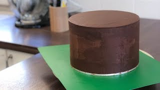 How to make chocolate ganache  4 mins｜Irmas Fondant Cakes [upl. by Hannaoj]