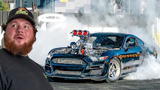 I Took My 2000HP Mustang to a Burnout Contest [upl. by Sigrid540]