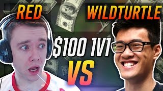 REDMERCY VS TSM WILDTURTLE  100 1v1 SHOWDOWN  League of Legends [upl. by Aikym802]